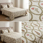 Khadi Slub Cotton King Size Bedcover Set (with 2 Pillow Covers)