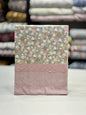 Fitted Bedsheet Pure Cotton with (2 Pillow Covers) 108 by 108 inch